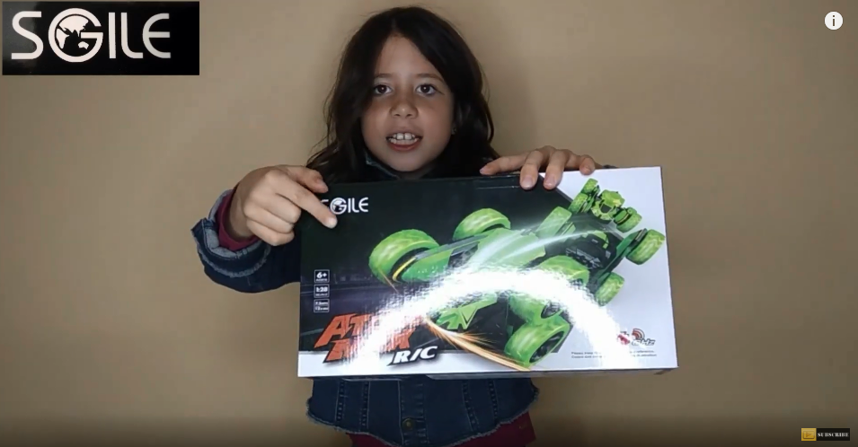 Super Fun! SGIlE Sturdy Stunt Remote Control Car Toy That Kids Will Love!