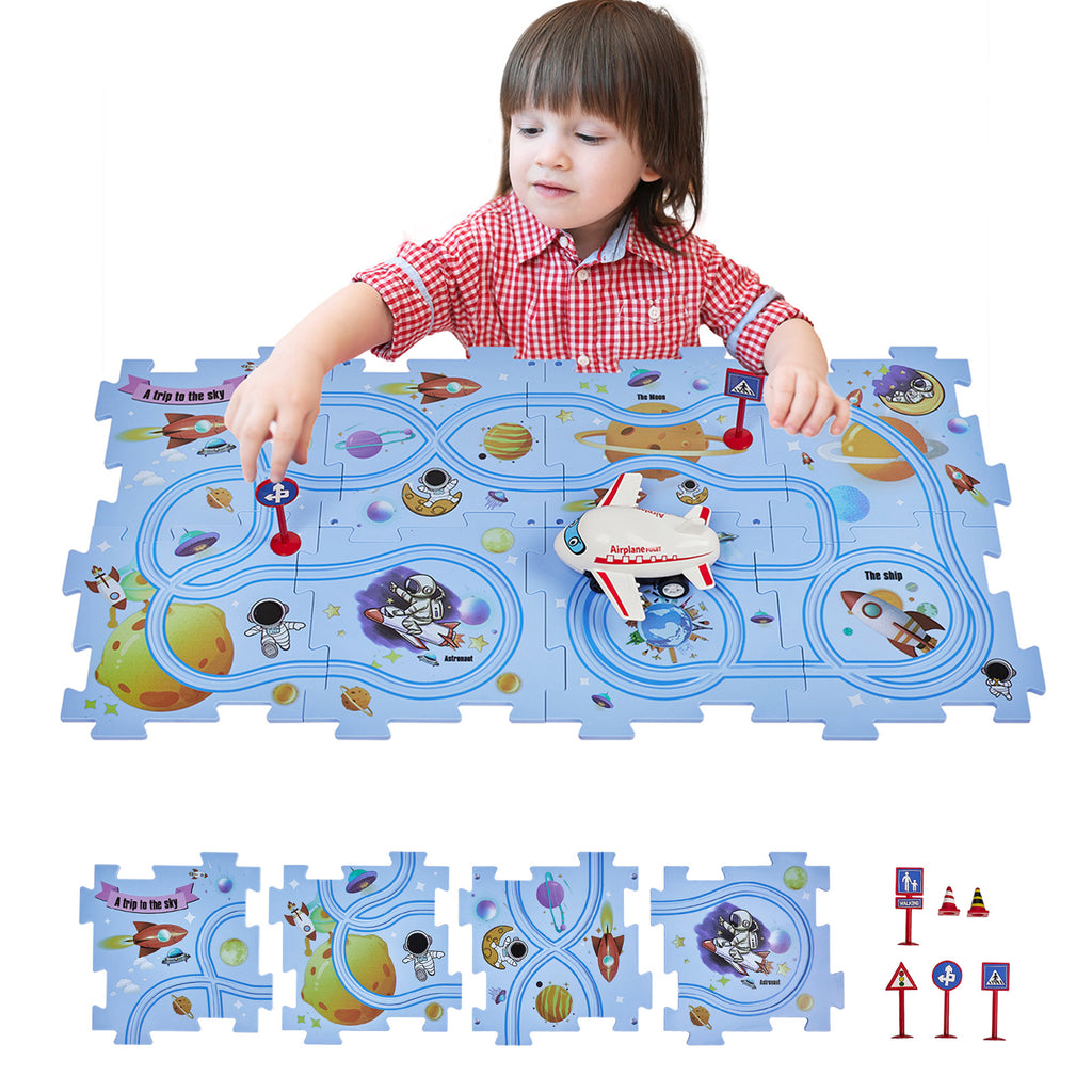 SGILE 8 PCS STEM Universe Builder Puzzle Set