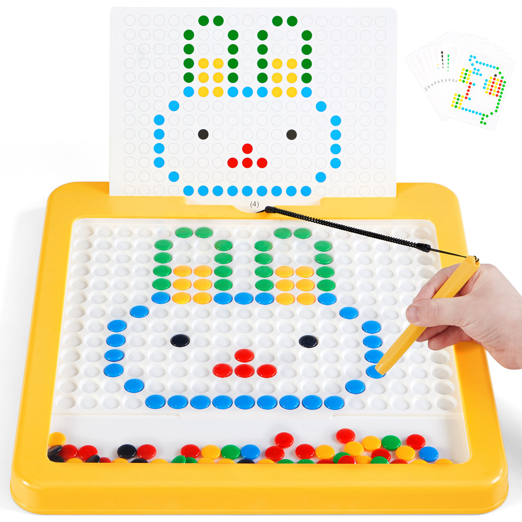 SGILE Magnetic Drawing Board, Magnetic Dot Art Toy