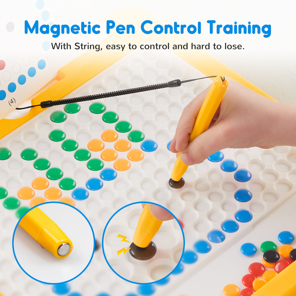 SGILE Magnetic Drawing Board, Magnetic Dot Art Toy